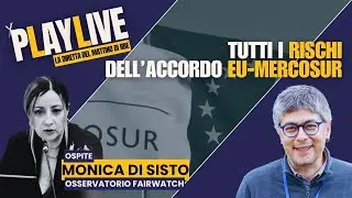 Tutti i rischi dell'accordo EU-MERCOSUR | 🔴 PLAY LIVE