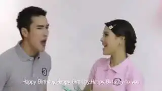Happy birthday thai  song by yaya nadech kim mark