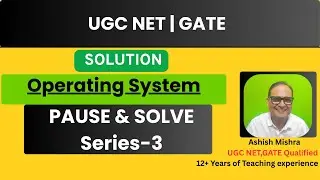 Pause & Solve | Operating System MCQs | UP LT Computer 2026 | Series-3