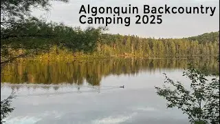 Backcountry backpacking in Algonquin | Solo trip planning