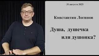 31.08.2025 К.Логинов Душа, душечка или душонка?