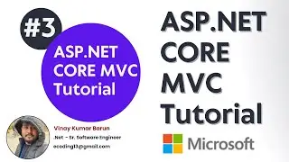 #3 CRUD Operation in ASP.NET Core in Hindi