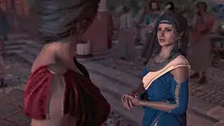 Assassin's Creed Odyssey - Meeting Aspasia (Cult of Kosmos Secret Leader) Ghost of Kosmos