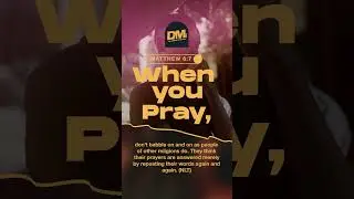 Sincerity in Prayer.
