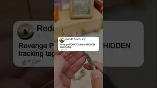 Revenge POTATO after a HIDDEN tracking tag #shorts #story #reddit