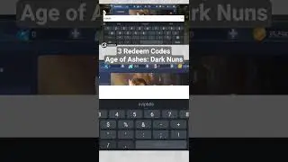 3 Redeem codes age of ashes dark nuns #ageofashes #ageofashesdarknuns #code #androidgames #gaming