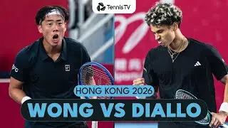 Coleman Wong vs Gabriel Diallo Rollercoaster Match! | Hong Kong 2026 Highlights