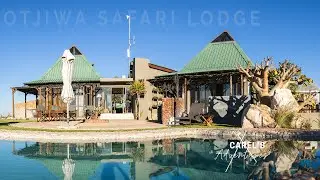 AFRICA TRAVEL VLOG | Travel Namibia | Otjiwa Safari Lodge