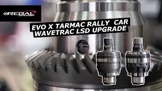 Mitsubishi EVO X Wavetrac LSD Upgrade for a Tarmac Rally Car
