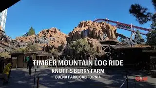 Outside the Timber Mountain Log Ride at Knott&rsquo;s Berry Farm (January 12, 2026)