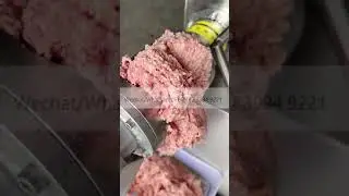 Chicken Wing Beef Deboned Mechanical Deboner Meat and Bone Separator Separate Debone Machine