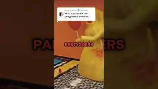 ⚠️WHAT IF YOU ATTACK THE PARTYGOERS IN BACKROOMS LEVEL FUN - FOUND FOOTAGE⚠️ #backrooms #shorts