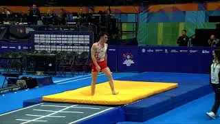 BROWN Kaden (USA)_M_2023 Trampoline Worlds_Qualification_Tumbling_R2