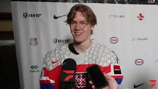V&aacute;clav Nestra&scaron;il Talks About What Went Right For Czechia In Loss To Canada At The World Juniors