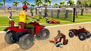 Beach Lifeguard Rescue Squad: Motor Boat Driving #1, Boat Rescue Life, iOS Android Gameplay