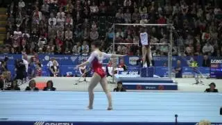2016 European Championships Aliya Mustafina RUS FX Senior Team Final