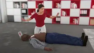 Hands-Only CPR Plus AED &ndash; Man (International English)