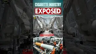 Inside a Massive Cigarette Production Line - #smokingkills #cigrette #shortsfeed #shorts