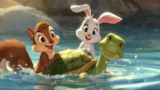 A story about bravest benny bunny || A forset story || bunny and his friends squirrel and turtle ||