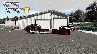 Farming simulator 2019 - snow plow shop tour for 2021