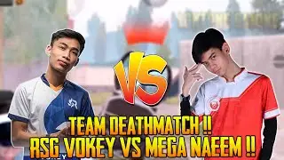 First Time!! Rsg Vokey 3 Fingers VS Mega Naeem 5 Fingers Team Deathmatch | Pubg Mobile