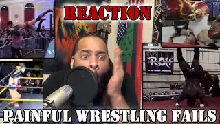 REACTION: Most Painful Wrestling Fails (Cringe or Cry!)