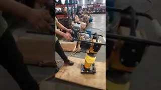 Testing Tamping rammer (Monkey Jump)