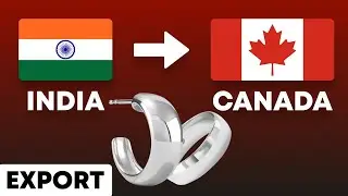 Silver Jewelry Export | India to Canada Figures 2023