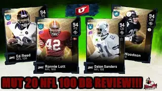 MUT 20 NFL 100 DEFENSIVE BACK RELEASES!!! Did they give us who we wanted?!