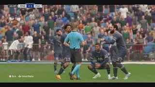 FIFA 22 - Mbappe red card fouled on Benzema
