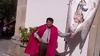A BANDA DE SÃO CIPRIANO A NOVA NA CHEGADA Á NOSSA IGREJA MATRIS.
