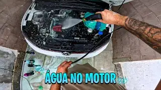 LAVEI O MOTOR DO POLO GTS COM ÁGUA *fiquei com medo*