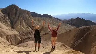 Death Valley N.P. - Zabriskie Point to Red Cathedral - Extended Virtual Hike - November 2021.
