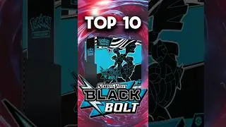 Brilliant Bolts! Countdown The Top 10 Most Most Wanted Black Bolt Pokemon Trading Cards!  #pokemon