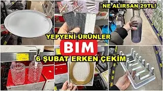 BİME GELDİ HEMEN ALDIK💃BİM 6 ŞUBAT 2026 CUMA💃/GER&Ccedil;EK İLK VE TEK ERKEN &Ccedil;EKİM❗️/YEPYENİ &Uuml;R&Uuml;NLER/
