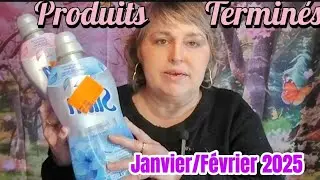 PRODUITS TERMINÉS JANVIER/FÉVRIER 2025: première partie