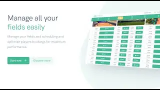 Online Sport Facilities Bookings Software - Sporteevo.com