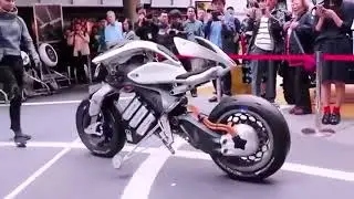 Yamaha's AI-powered self-balancing bike
