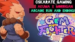 Akuma and Morrigan Arcade Run! Follow us on twitch.tv Cskarate_Gaming!