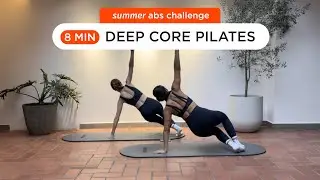 8 MINUTOS DEEP CORE PILATES | Summer Abs Challenge (SAC) | DAY 3/7