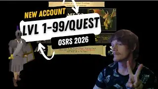 CASUAL OSRS NEW ACCOUNT 2026 QUEST GRIND