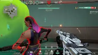 VALORANT - WON WITH RADIANT CRISIS 001 SPECTRE FINISHER ANIMATION & VIPER ULTIMATE SUPPORT - ICEBOX
