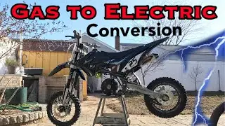 (E3) Electric Pit Bike Conversion Build!