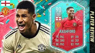 FIFA 20 FUT BIRTHDAY MARCUS RASHFORD PLAYER REVIEW! | THIS CARD IS BROKEN... 5 STAR WF/SM! | FIFA 20