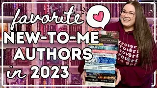 Favorite New To Me Authors in 2023 | all the new authors I&rsquo;ve loved this year + new glasses!