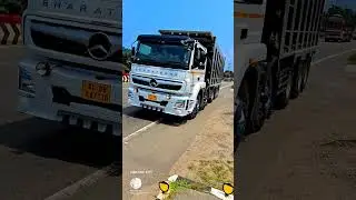 7110 Rasheed ikka🔥 Marymatha group Bharatbenz 4828 / 16 wheel tipper