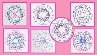 Spirograph || Spirograph Art || Ruler Art Design 📏✳️