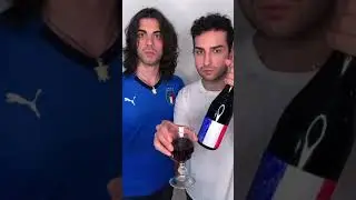 ITALY VS FRANCE Food Face-Off #shorts