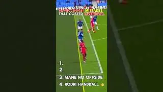 TOP 4 *DAVID COOTE* MISTAKES THAT COSTED LIVERPOOL 🤬
