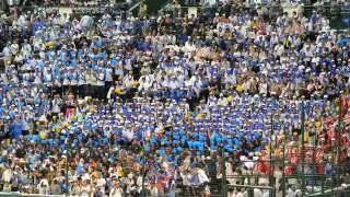 2012/08/18　倉敷商業のアルプス応援